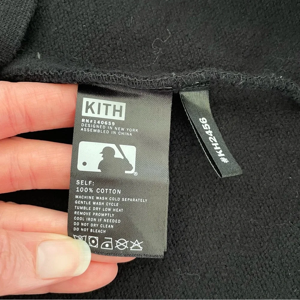 Kith for MLB Los Angeles Dodgers Arched Crewneck Size Small Varsity Sports Retro - Picture 8 of 9